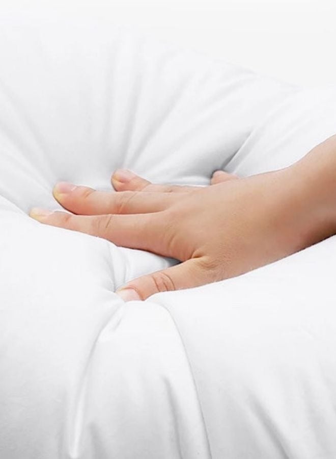 LUNA Home Premium Duvet Choose Size (King size 220*240cm. Queen size 200*230cm. Single size 160*210cm) – Ultra-Soft Comforter, Hotel Quality- Comfort All-Season, White. - Image 3